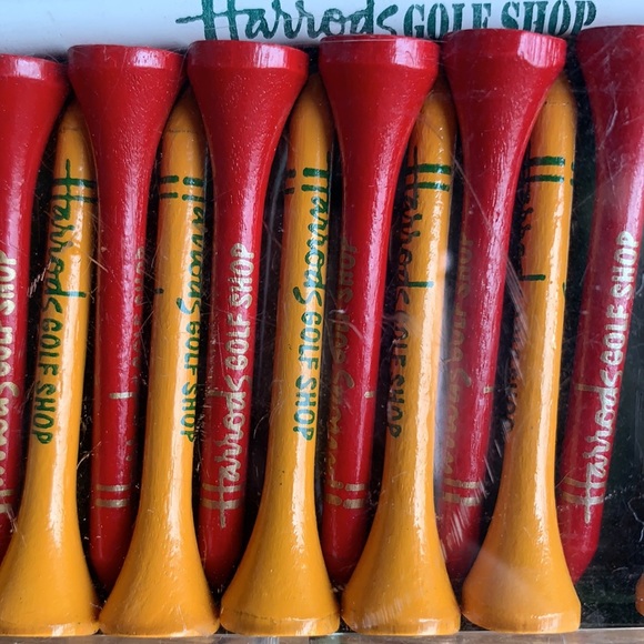 Vintage Harrods Golf Tees - Picture 8 of 8